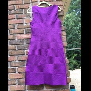 Suzi Chin raspberry dress